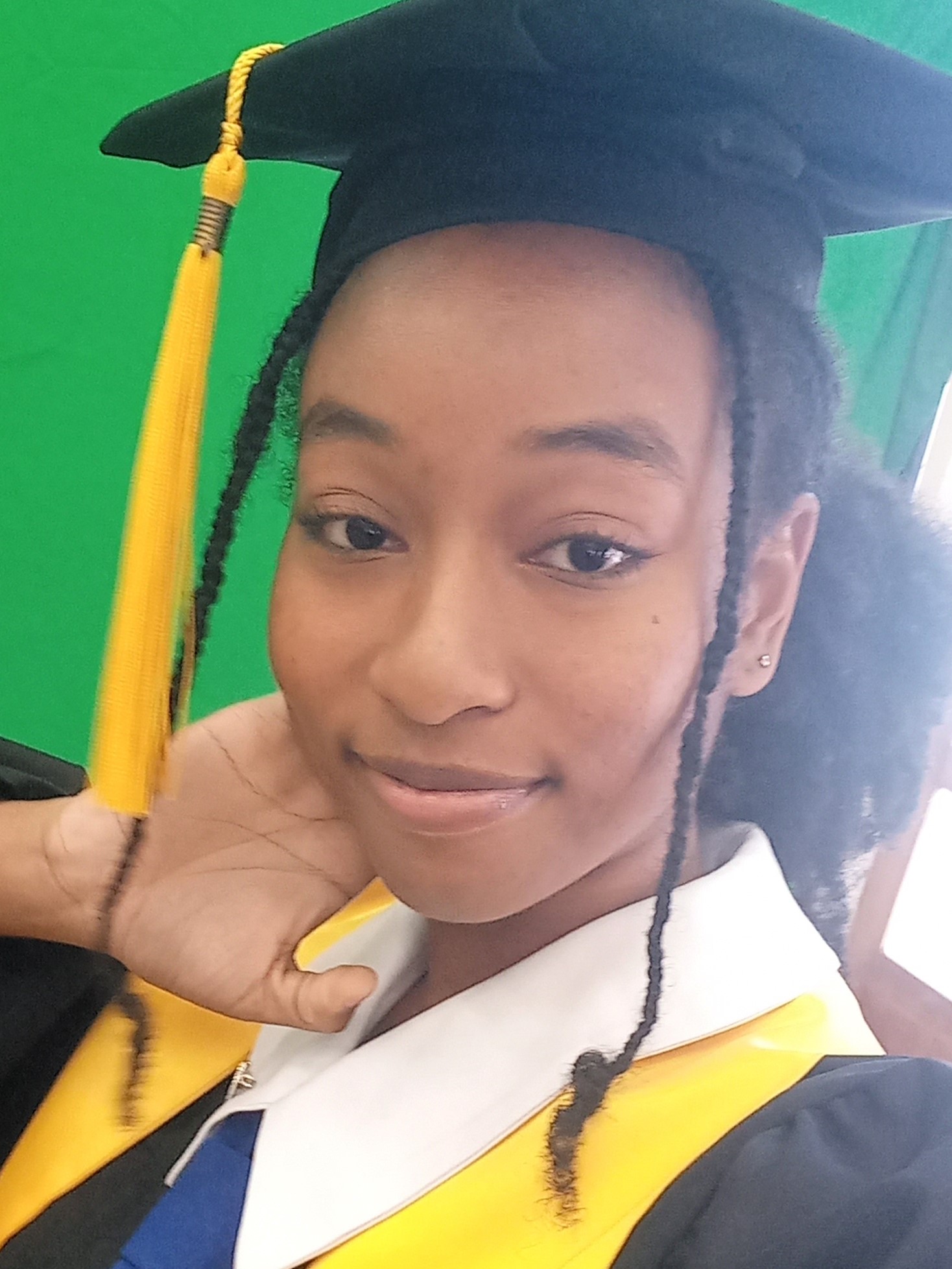 Profile picture of Joseann Boneo wearing a graduation gown